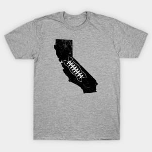 California Football, Retro - Silver T-Shirt